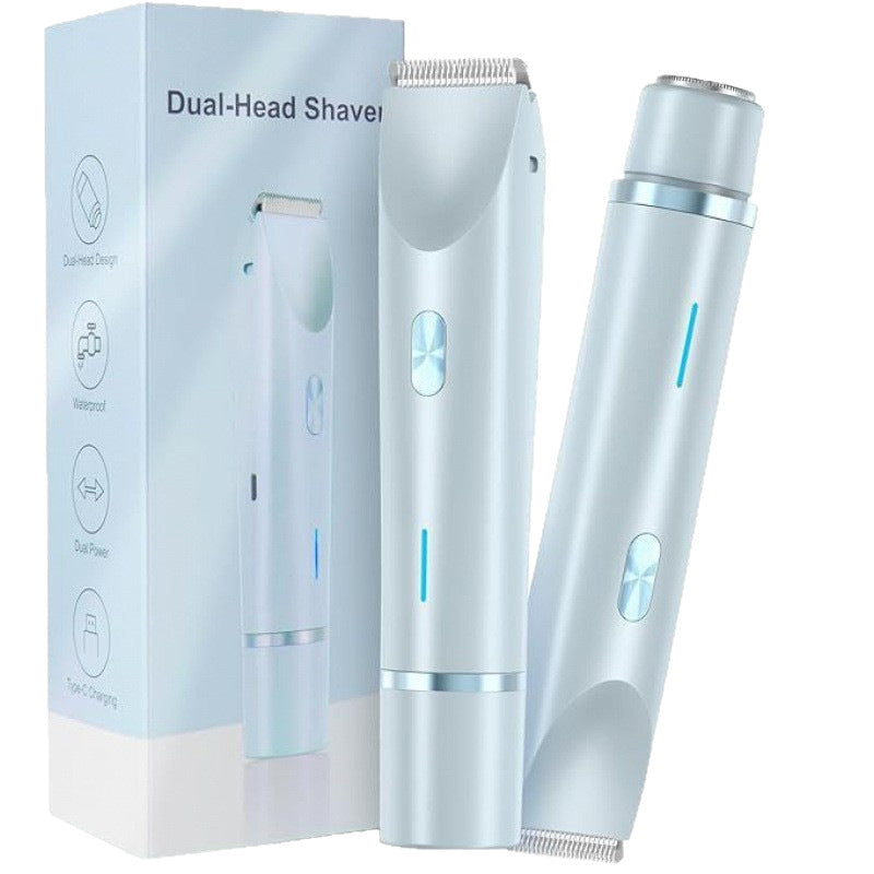 Dual Head Rechargeable Hair Removal Device