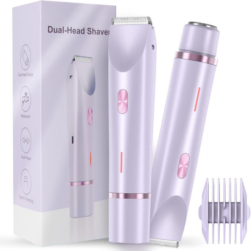 Dual Head Rechargeable Hair Removal Device