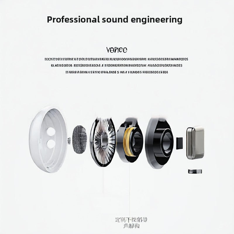 Wireless Bluetooth Headset with Noise Cancellation